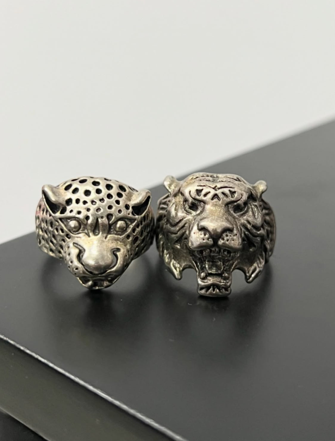 Leopard & Tiger Rings