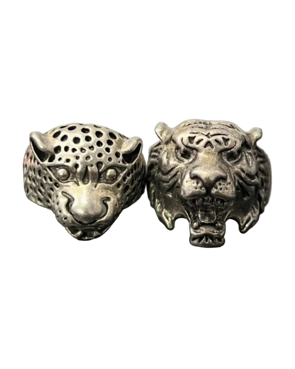 Leopard & Tiger Rings
