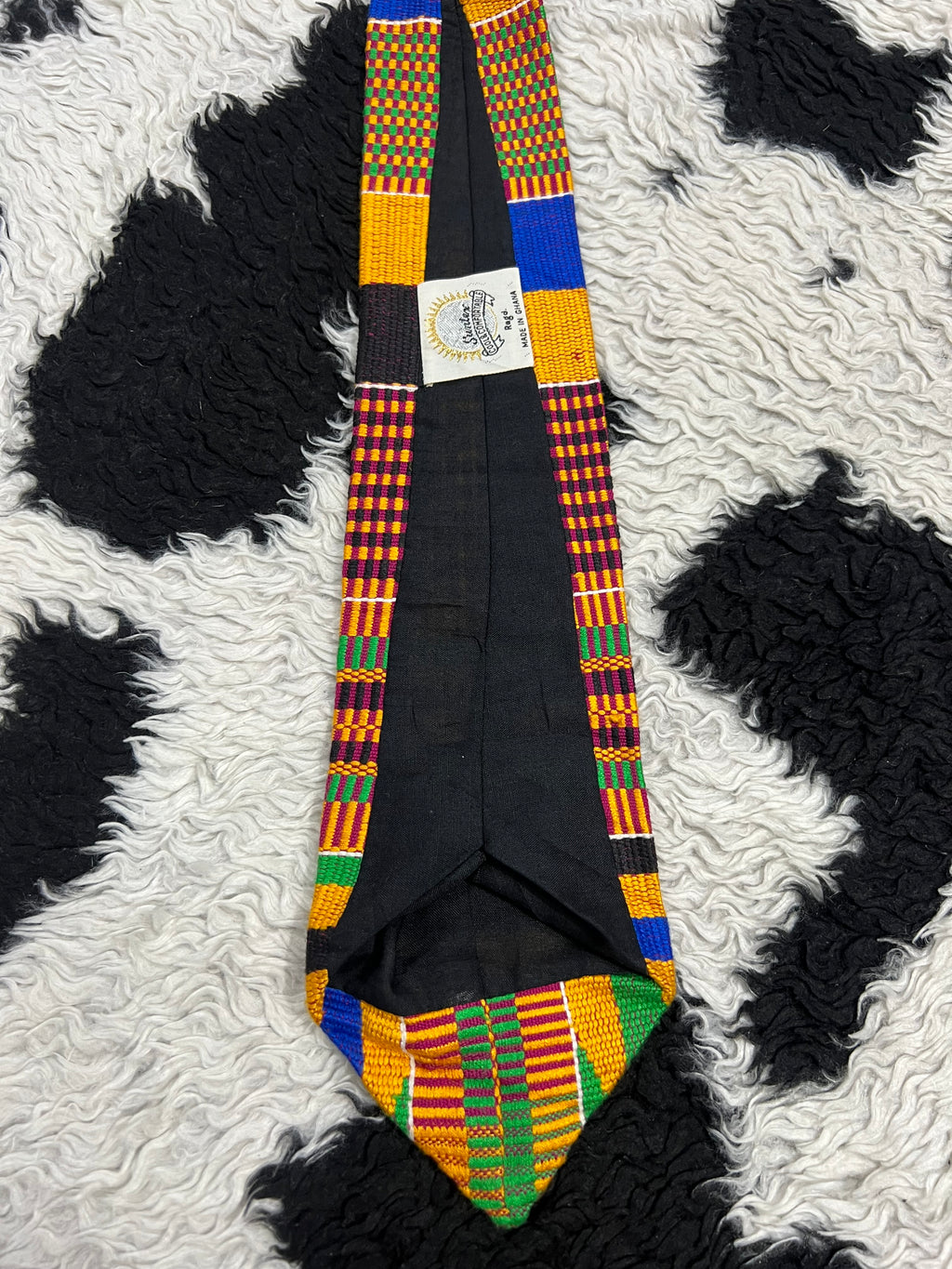 Ghana Embroidered Tie