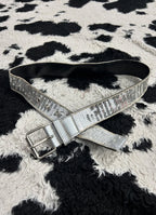 Silver Sparkle Belt
