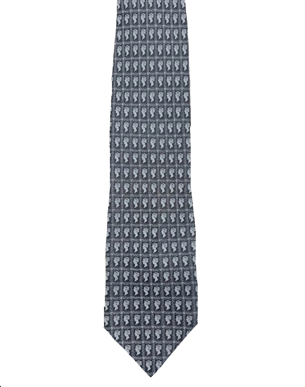Grey Stamps Tie