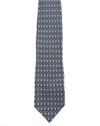 Grey Stamps Tie
