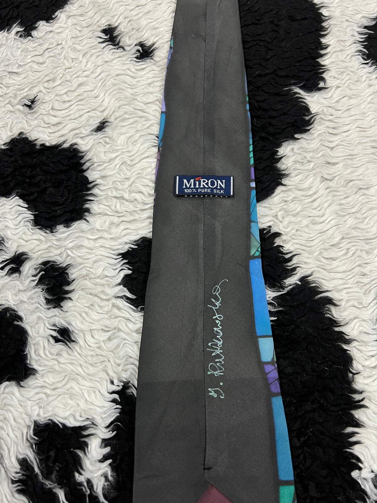 Glass Painting Tie