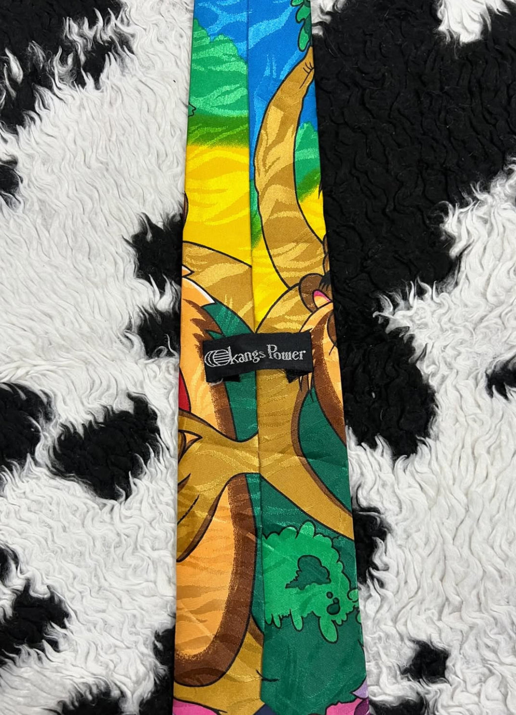 Vibrant Looney Tunes Taz Tie