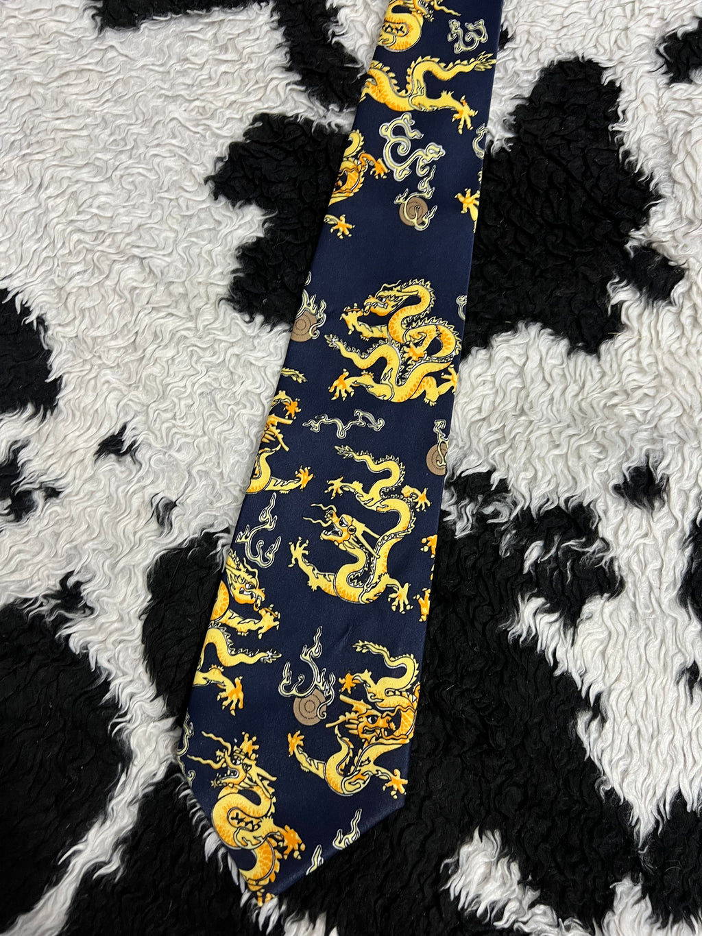 Traditional Chinese Dragons Tie