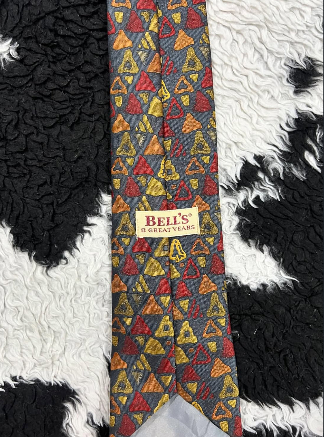 Bell's Geometric Embroidered Tie