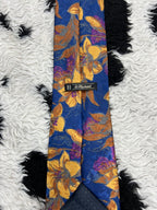 St. Micheal Blue & Yellow Lily Tie