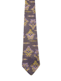 TOOTAL Purple & Gold Tie
