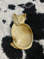 Ceramic Cat Jewelry Dish
