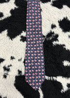 Blue Flamingos Tie