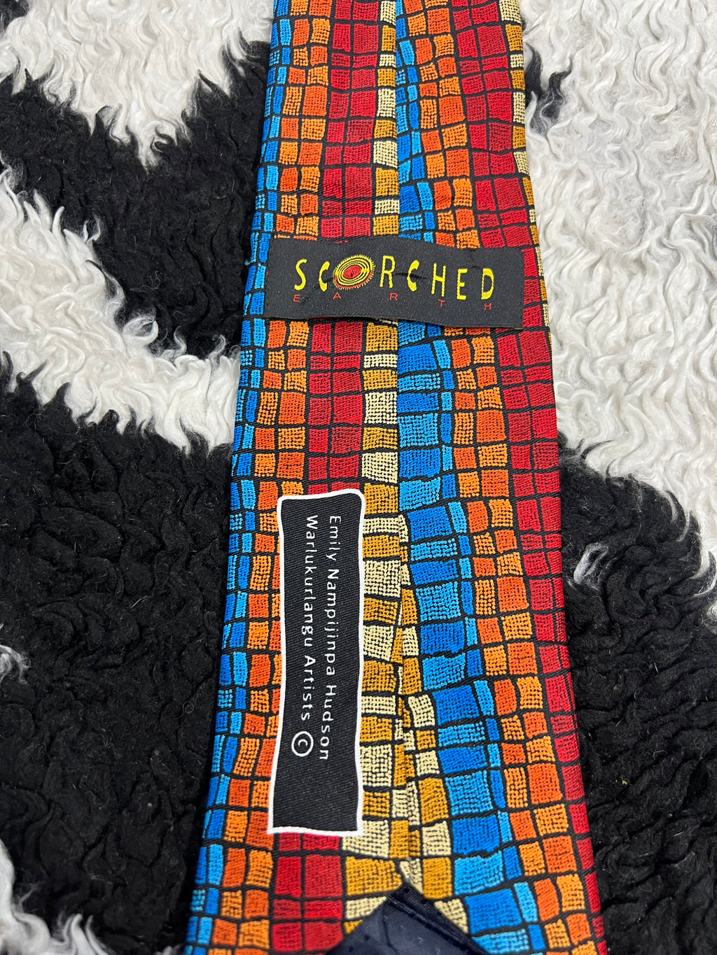 Scorched Vibrant Tie