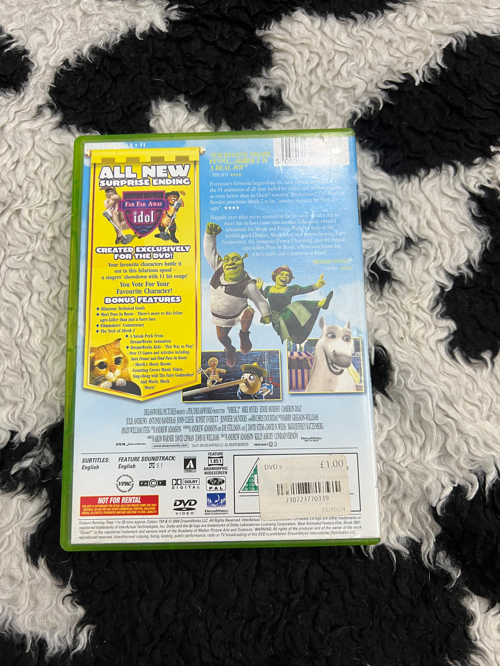 Shrek 2 DVD