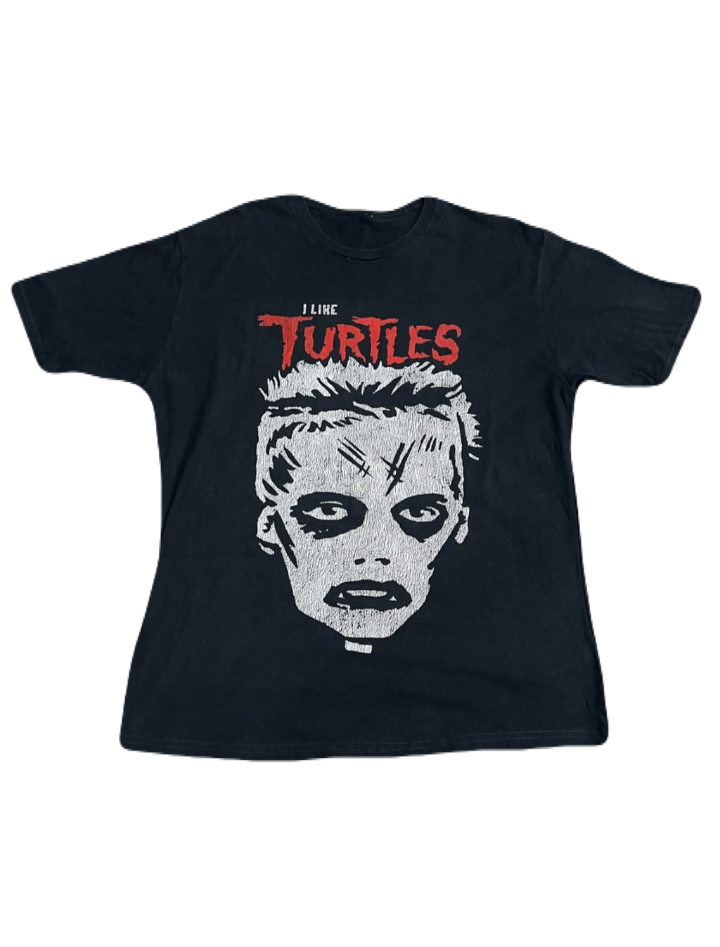 "I Like Turtles" Zombie Tee (Large)