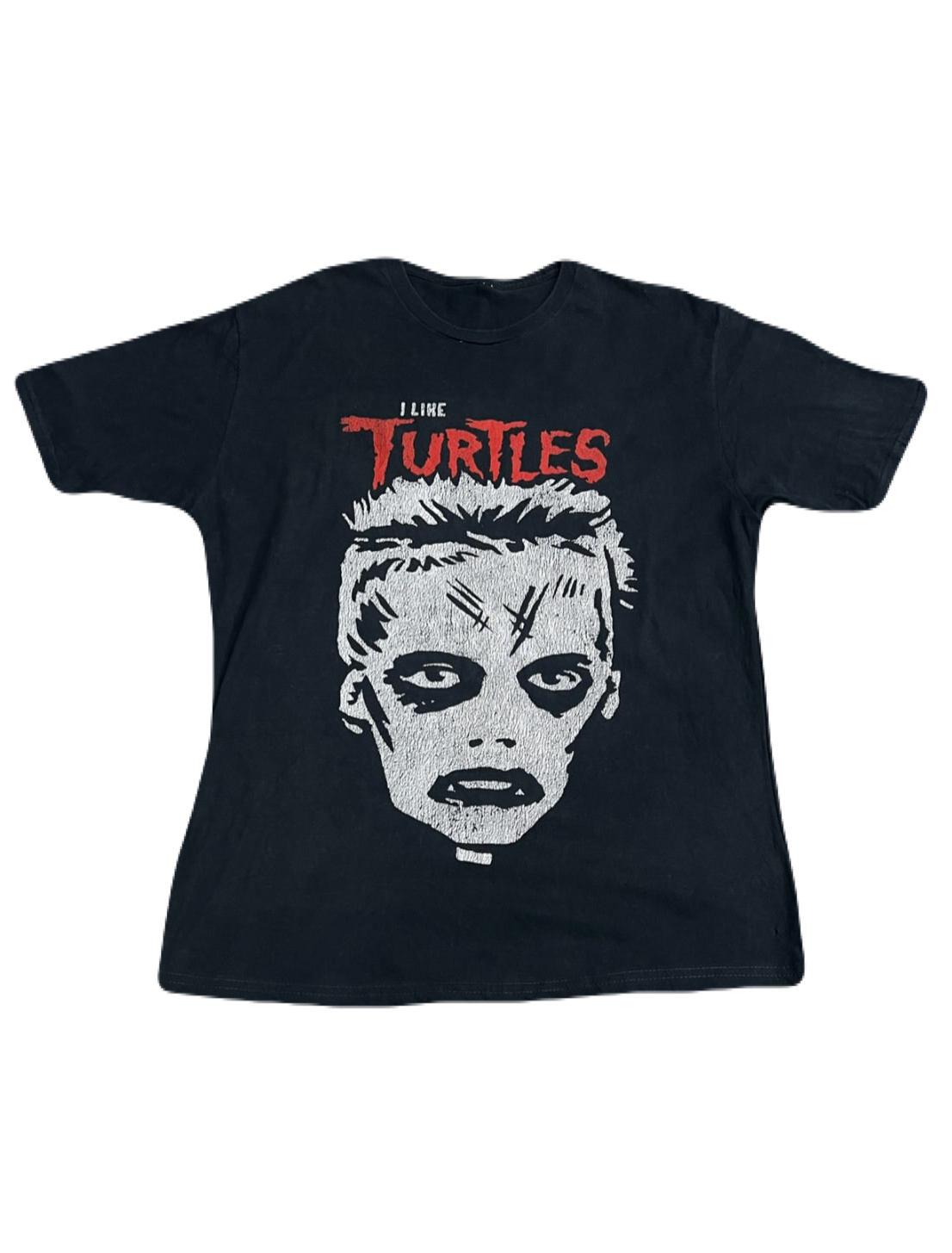 "I Like Turtles" Zombie Tee (Large)