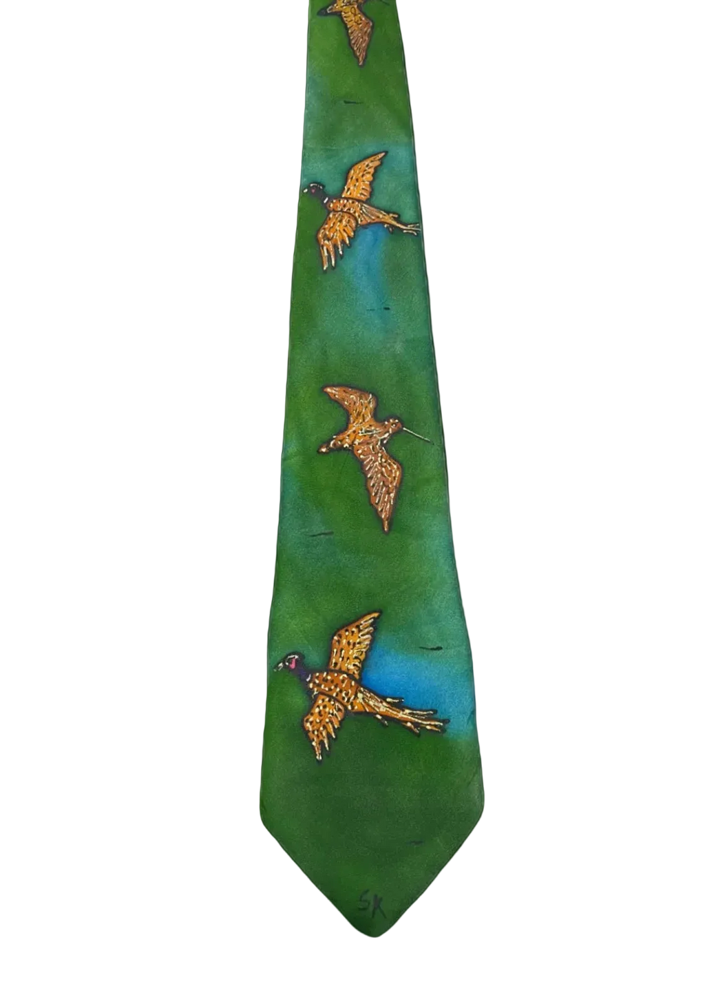 Flying Pheasants Tie