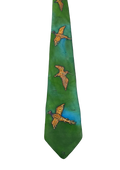 Flying Pheasants Tie