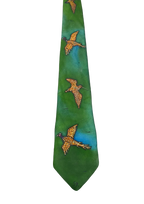 Flying Pheasants Tie