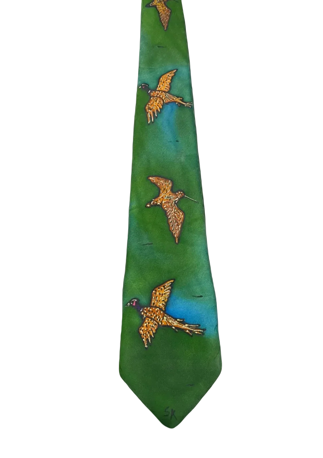 Flying Pheasants Tie