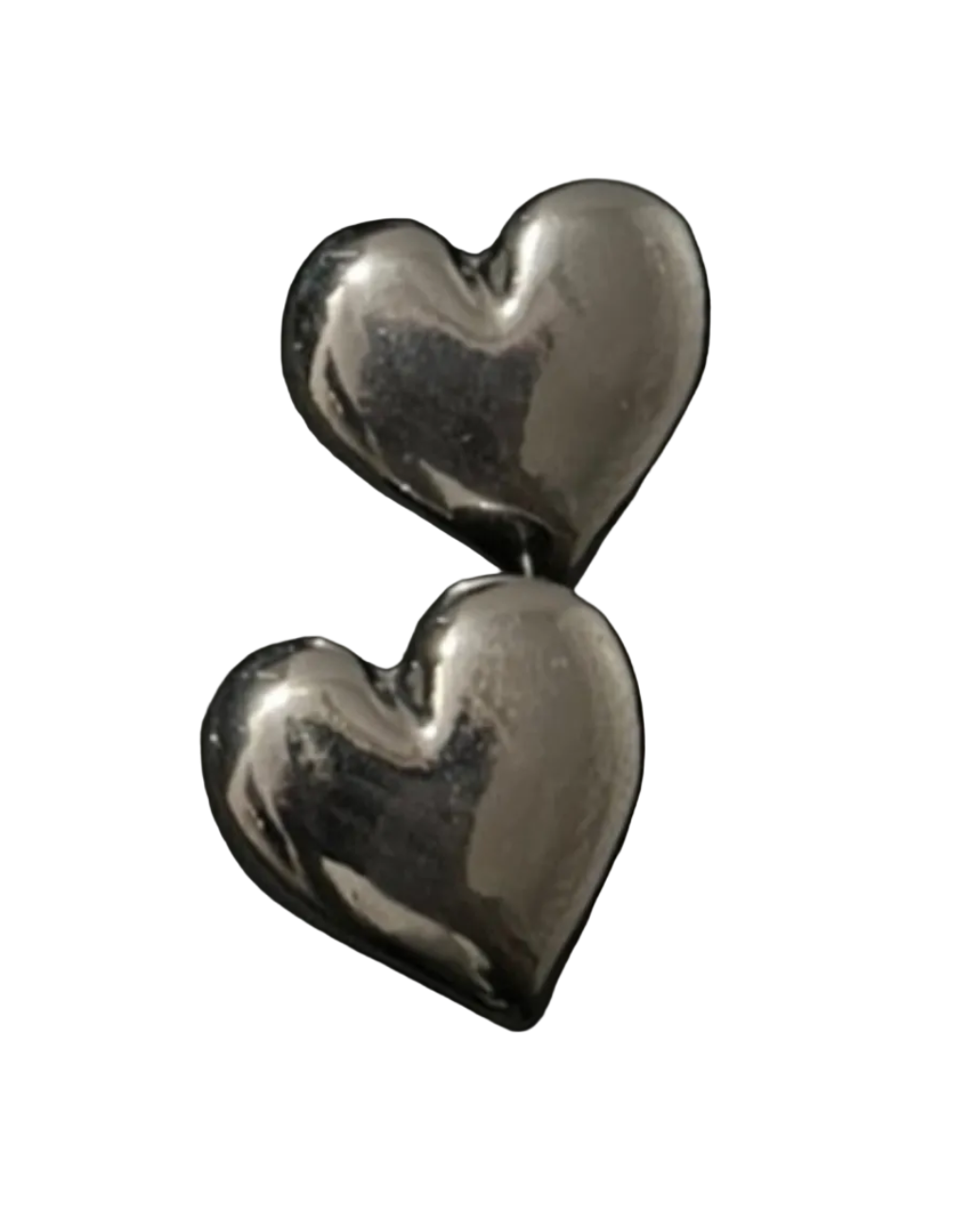 Metal Heart Earrings