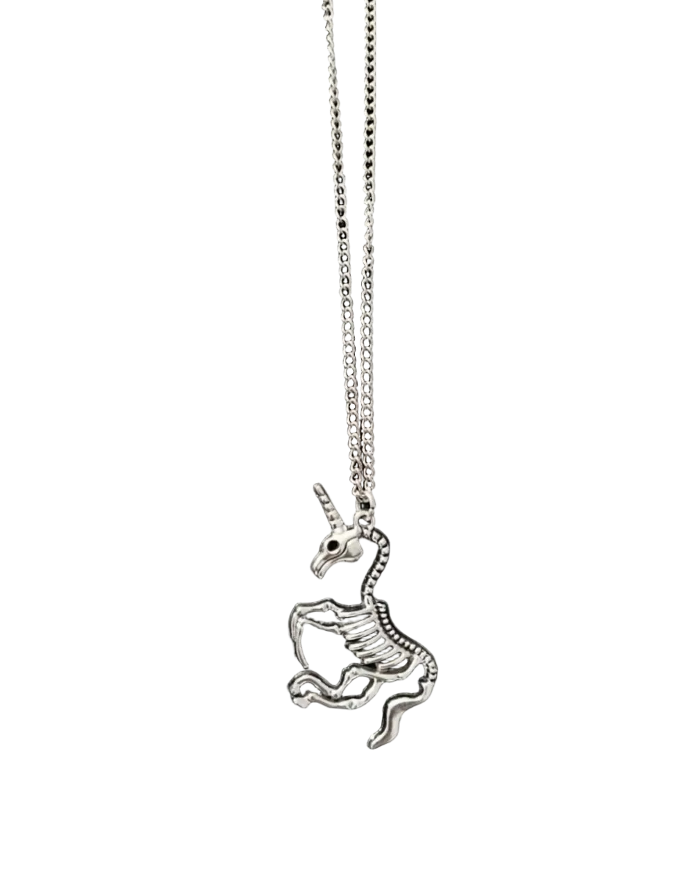 Unicorn Skeleton Necklace