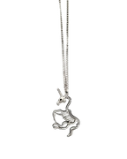 Unicorn Skeleton Necklace