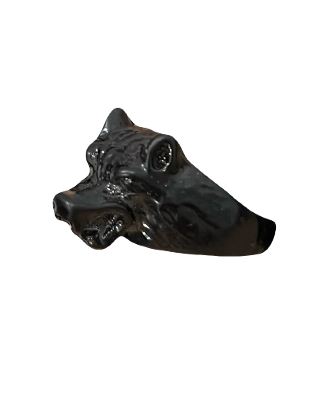Black Wolf Ring