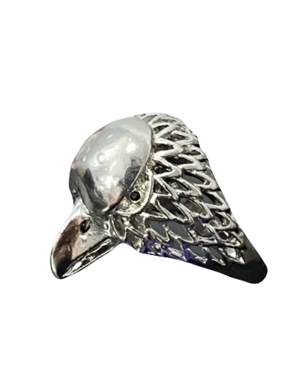 Bald Eagle Silver Ring