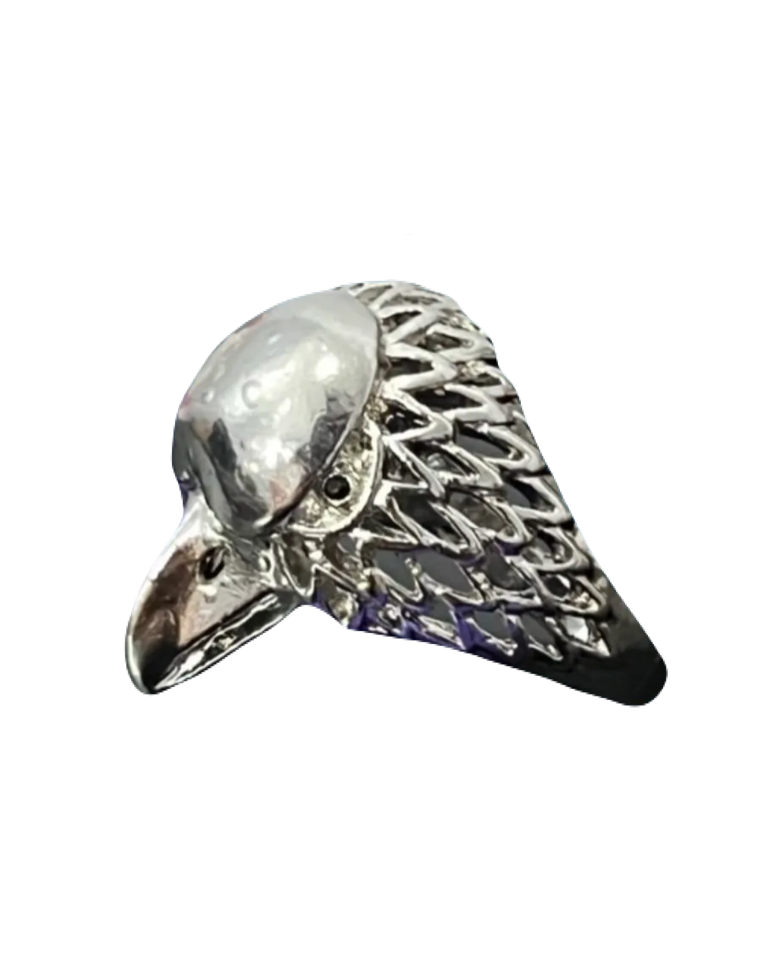 Bald Eagle Silver Ring