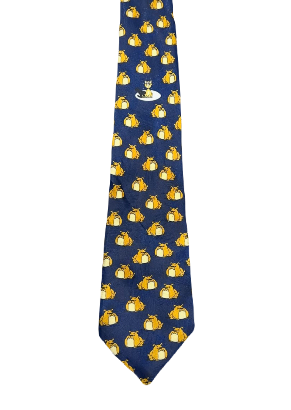 Bulldogs & Cat Tie