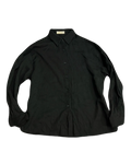 Shiny Black Buttonup