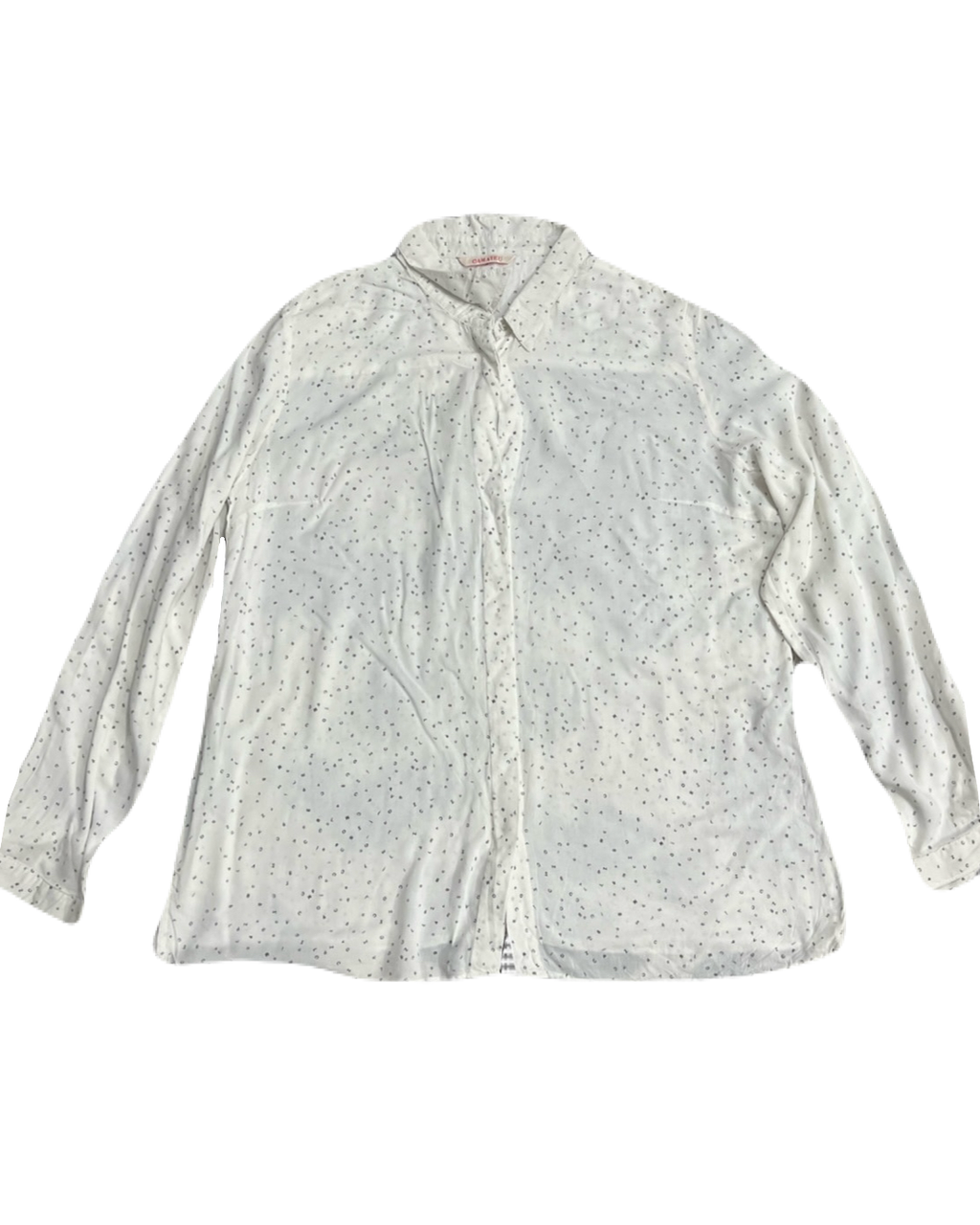 Letters Printed Buttonup