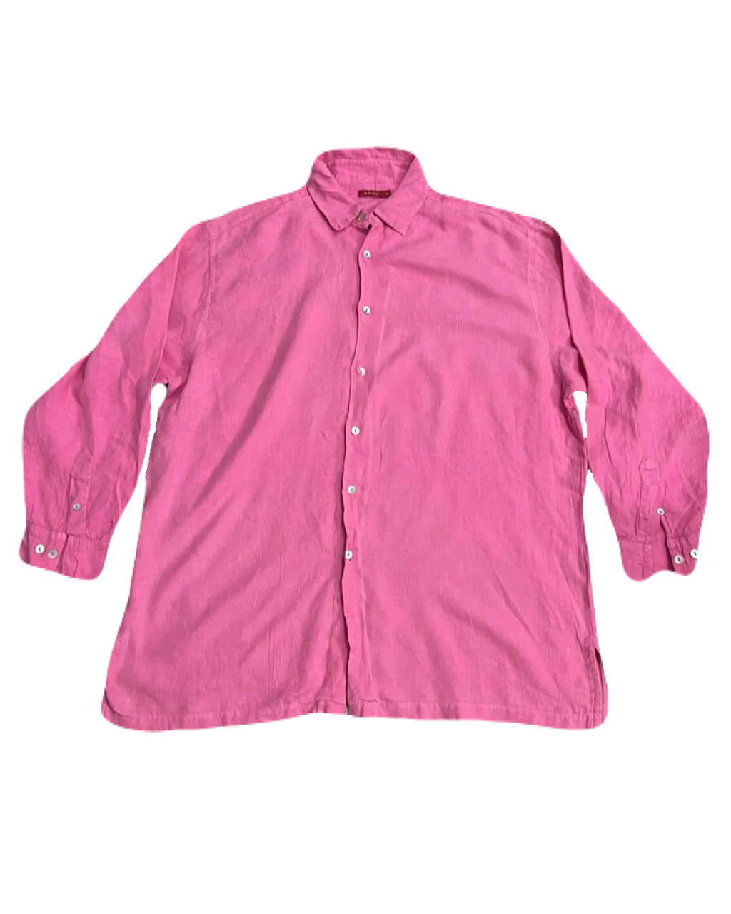 Vibrant Pink Buttonup