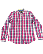Born by Ted Baker Pink Checkered Buttonup