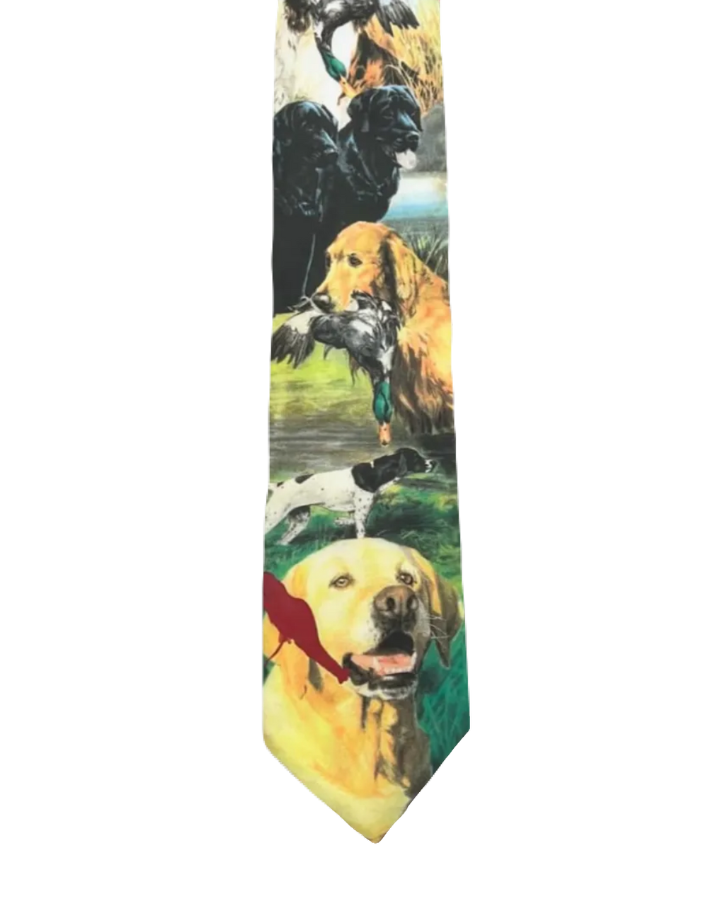 Vintage 1996 Hunting Dogs Tie