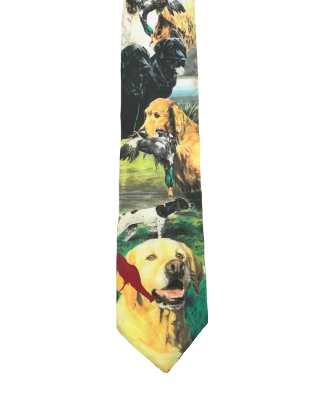 Vintage 1996 Hunting Dogs Tie