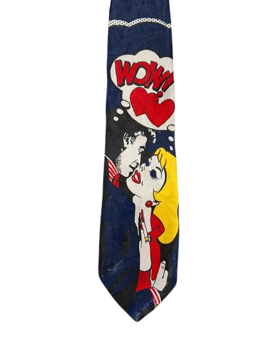 "Wow!" Pop Art Tie