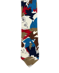 Abstract Star Faces Art Tie