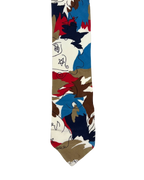 Abstract Star Faces Art Tie