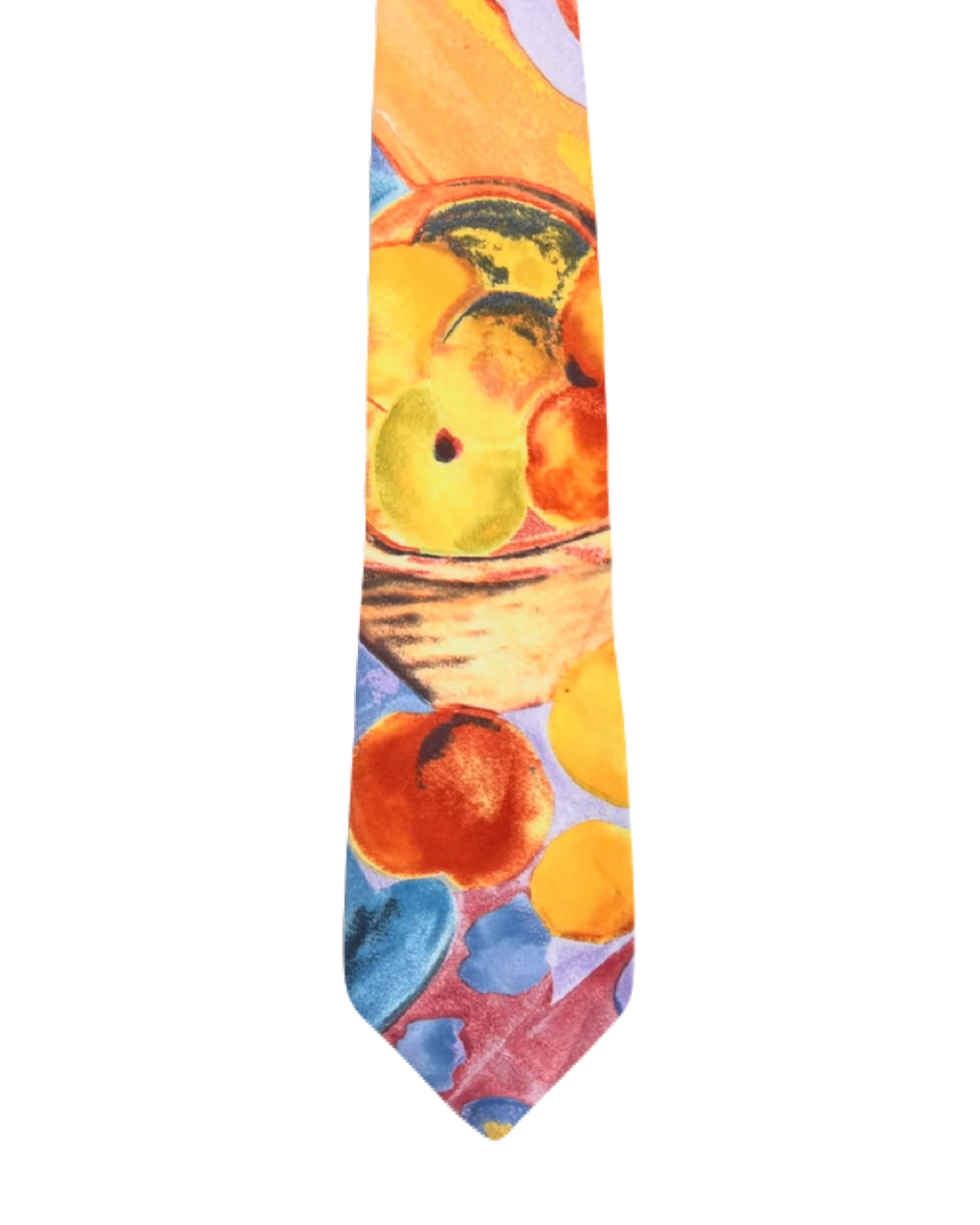 Still Painting Fruits Tie