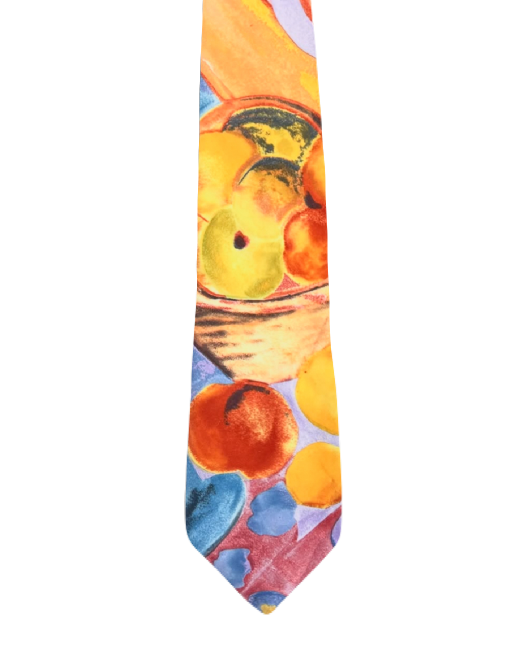 Still Painting Fruits Tie