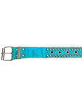 Teal Studded Belt