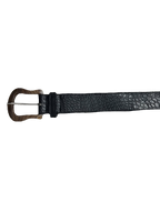 Brown-Buckle Black Belt