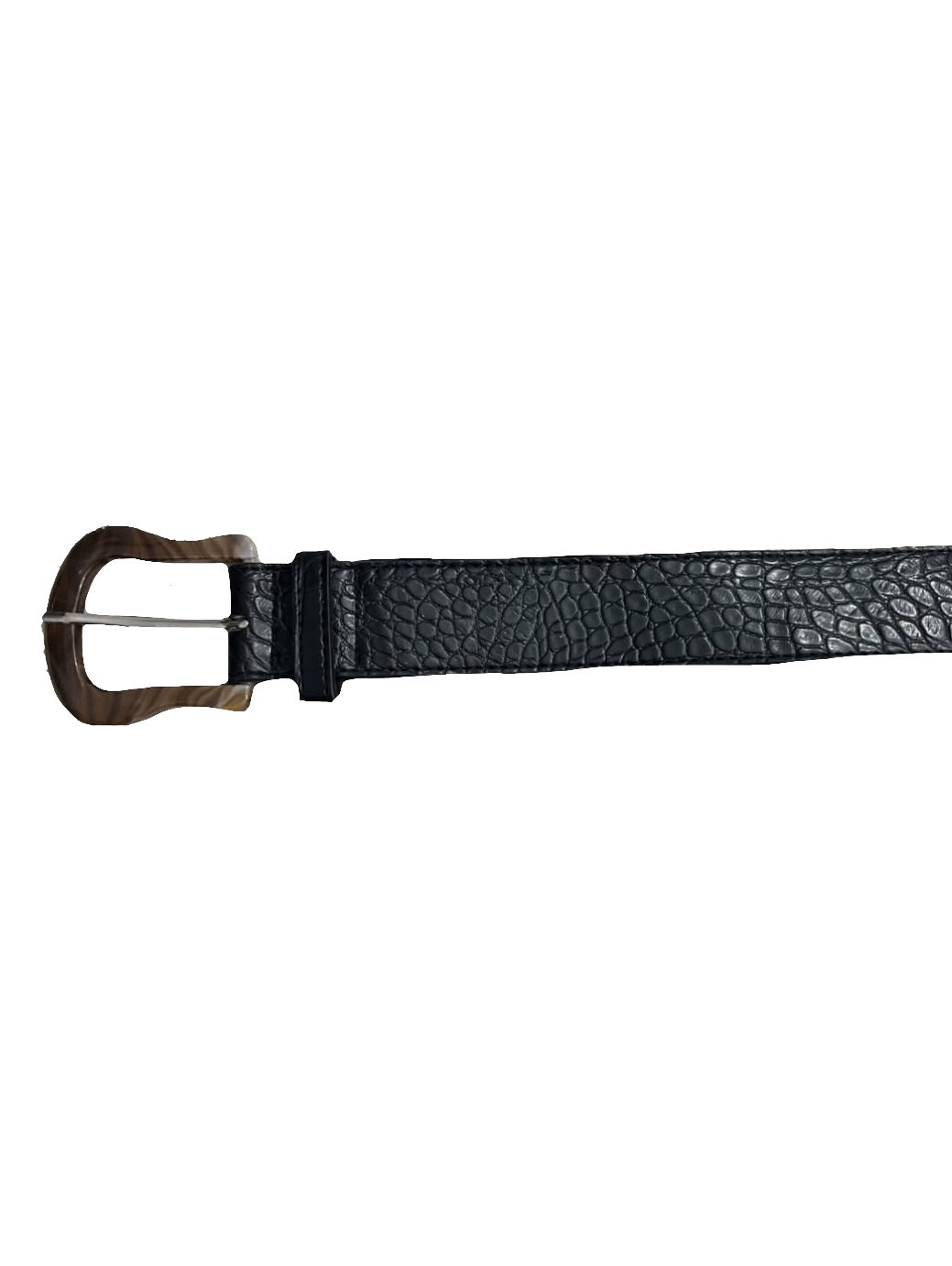 Brown-Buckle Black Belt