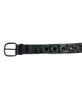 Black Hearts Holed Belt