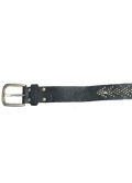Dark Blue Scaled Beaded Belt