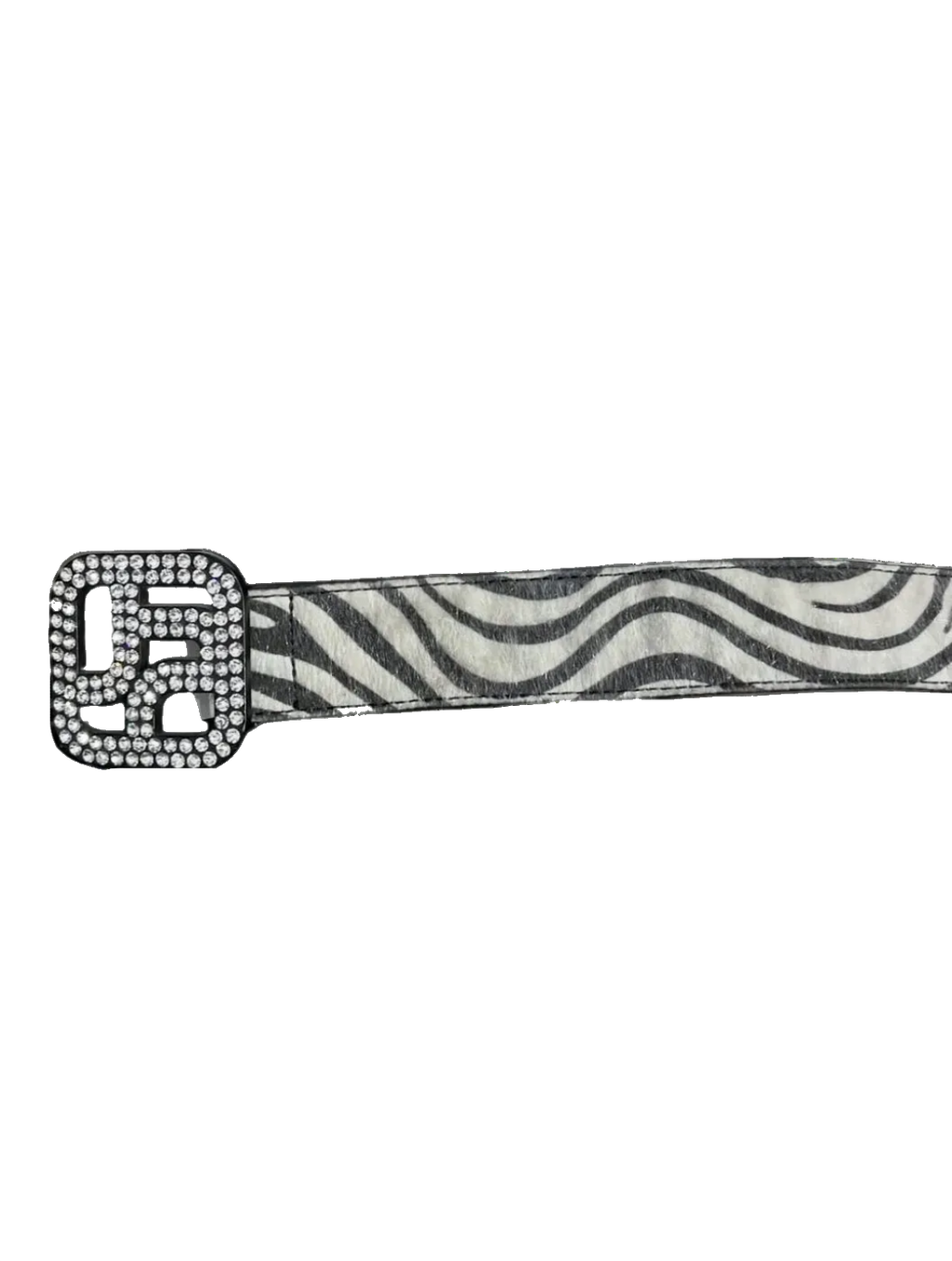 Zebra Print Belt