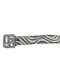 Zebra Print Belt