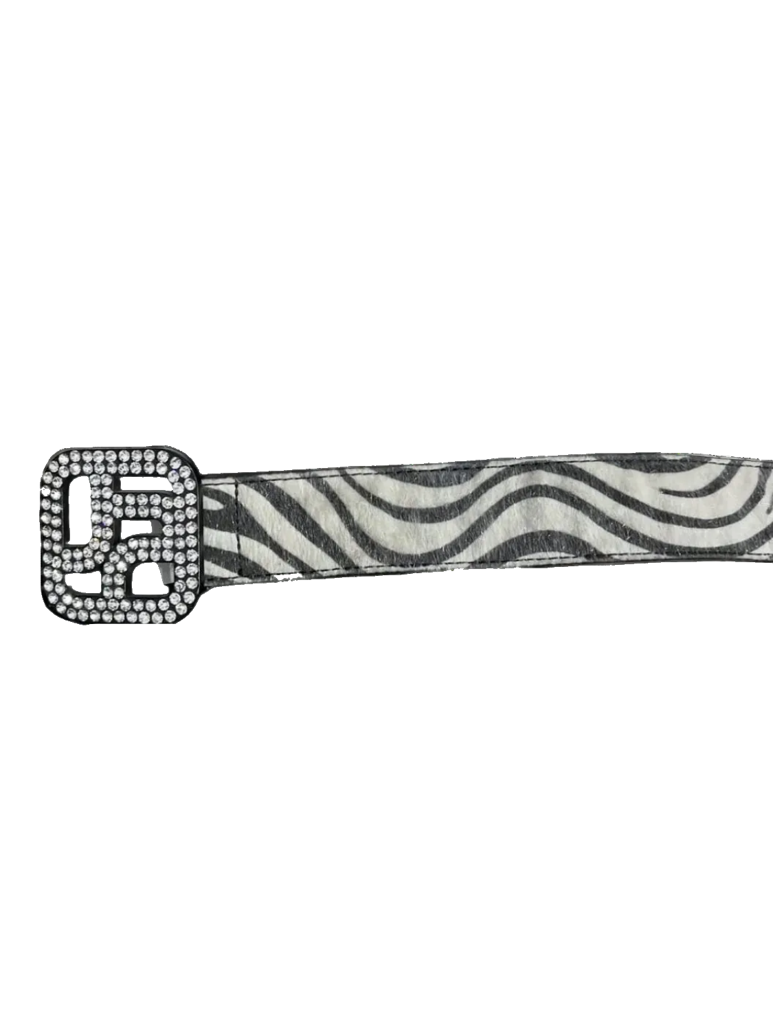 Zebra Print Belt