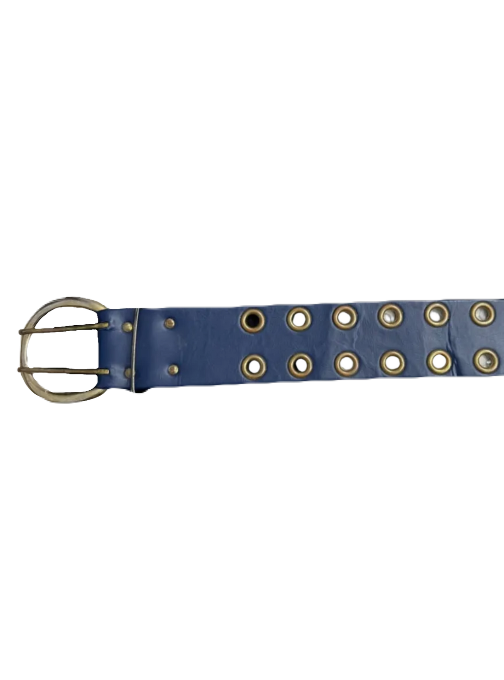 Blue Double-Holed Belt