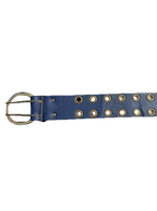 Blue Double-Holed Belt